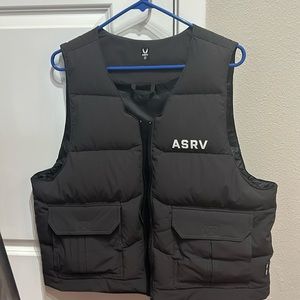 ASRV RipStop Space Grey puffer vest